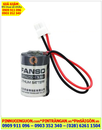 FANSO ER14250H, Pin nuôi nguồn FANSO ER14250H lithium 3.6v 1/2AA 1200mAh